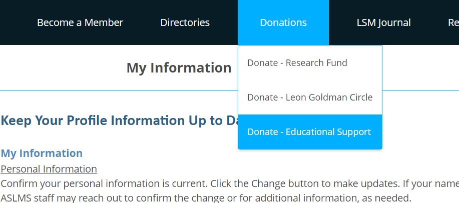 Donations Tutorial Image