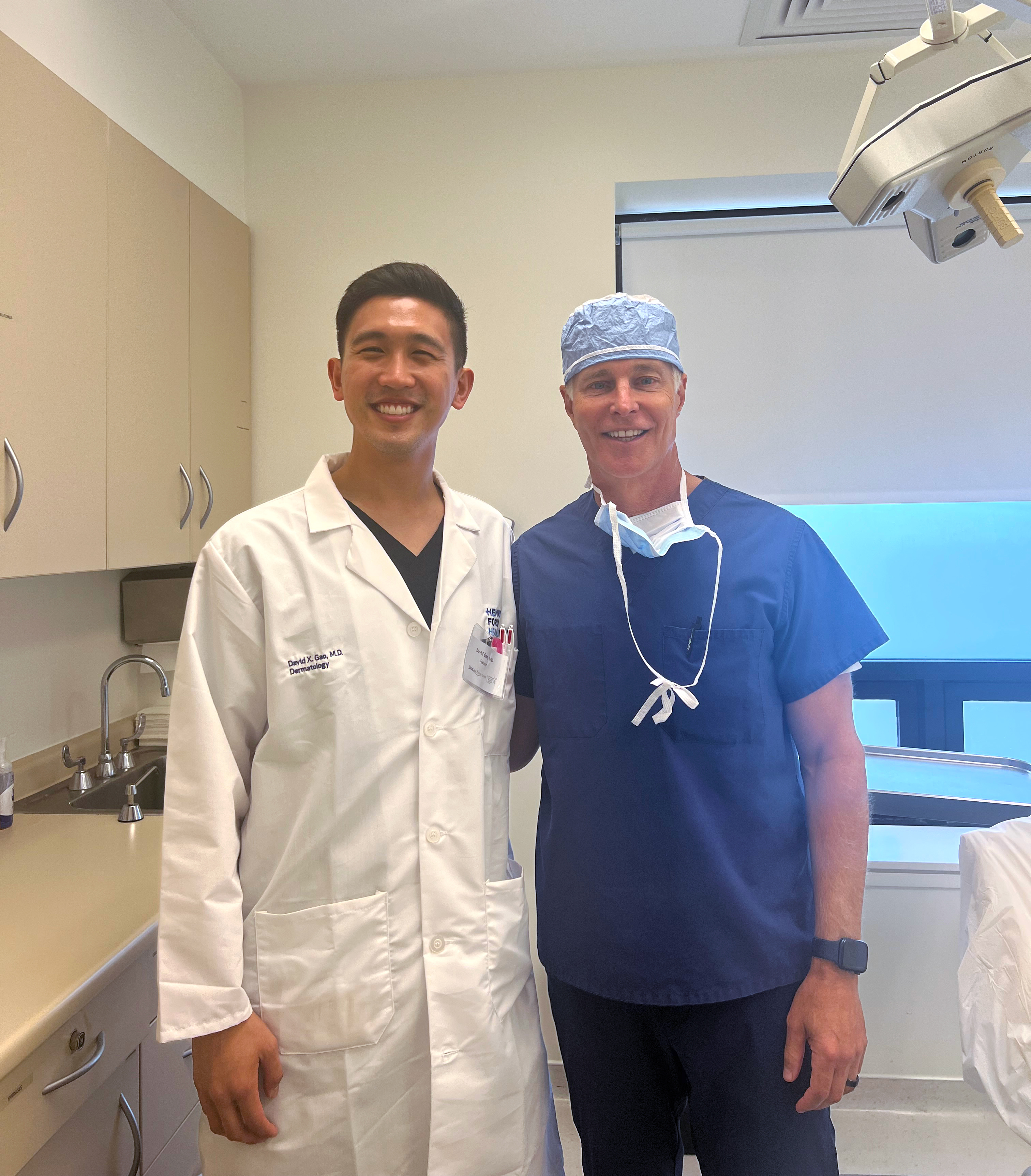 David Gao, MD with Thomas Rohrer, MD